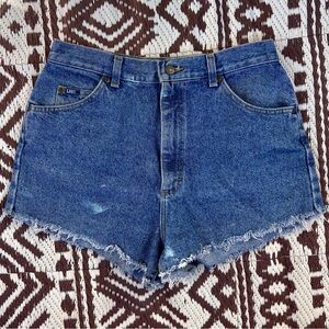 90’s cut off daisy dukes LEE Blue Jean shorts